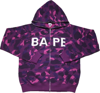 bape zip up sweater