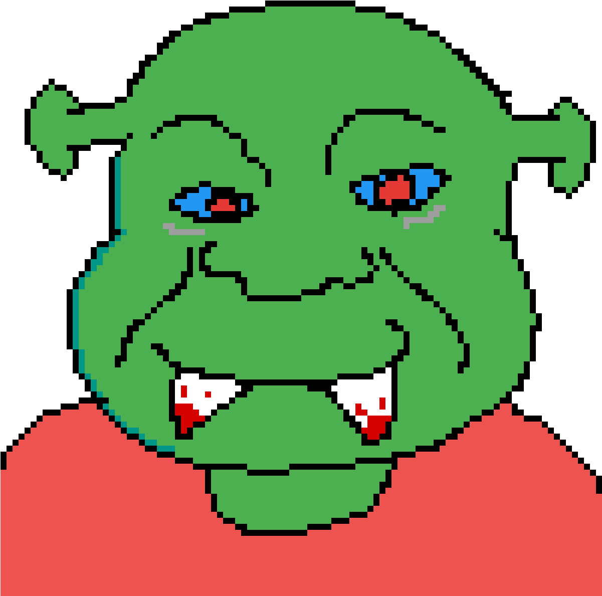 Evil Shrek - Shrek (1200x1200), Png Download