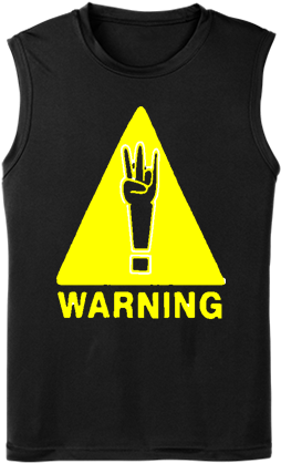 Matt Hardy Warning - Active Tank (433x433), Png Download