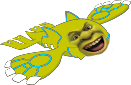 Pokémon X And Y Pokémon Omega Ruby And Alpha Sapphire - Kyogre Shiny (500x325), Png Download