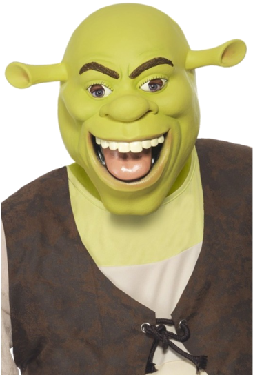 Shrek In A Wig (366x580), Png Download