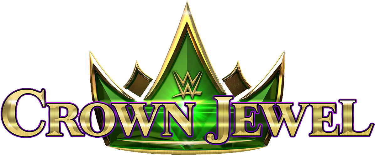 Watch Crown Jewel 2018 Ppv Live Results - Wwe Crown Jewel Logo (1200x500), Png Download