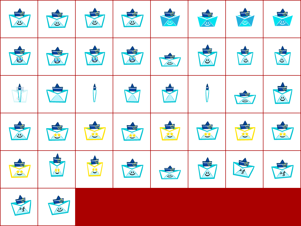 Click For Full Sized Image Paper Boat Sailor - Emoticon (1138x854), Png Download