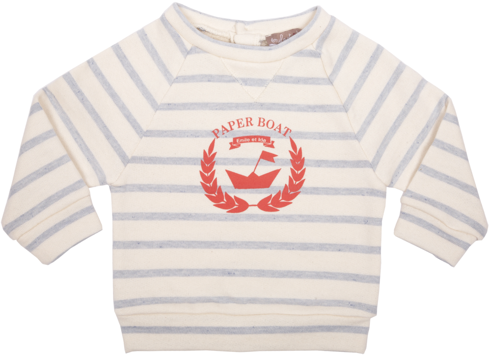 Emile Et Ida Sweat Paper Boat - Illustration (960x720), Png Download