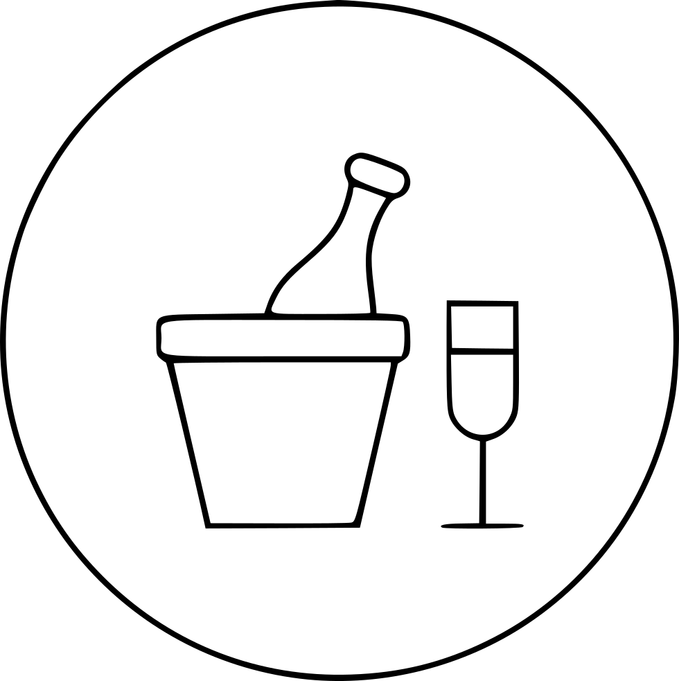 Alcohol Liquor Bottle Ice Glass Champaign Comments - Smk King George V (980x982), Png Download