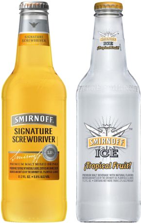 Smirnoff Cocktail - Smirnoff Tropical Fruit (320x480), Png Download
