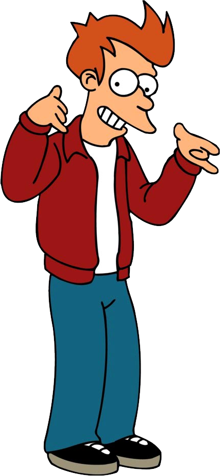 Futurama Fry Png - Philip J Fry Png (432x935), Png Download