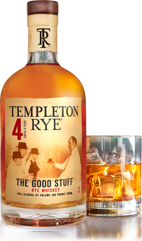 Templeton Rye Whiskey Is A Spirit Unlike Any Other - Iowa Templeton Rye (475x804), Png Download