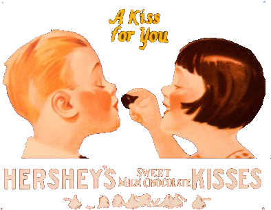 Kiss For You Hershey's (400x321), Png Download