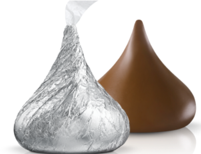 Hersheys Kiss Png - Hershey Kiss (420x316), Png Download