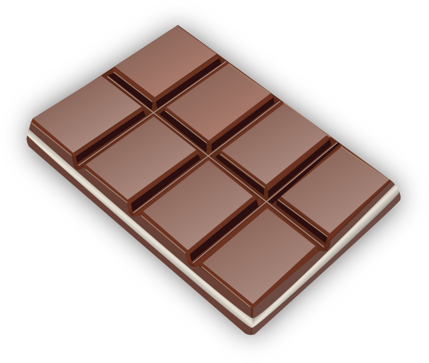 Chocolate Bar Chocolate Truffle Hershey Bar White Chocolate - Bar Of Chocolate Png (886x750), Png Download