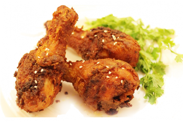 More Views - Chicken Leg Fry Png (600x600), Png Download