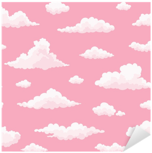 Cloud Vector Seamless Pattern (400x400), Png Download