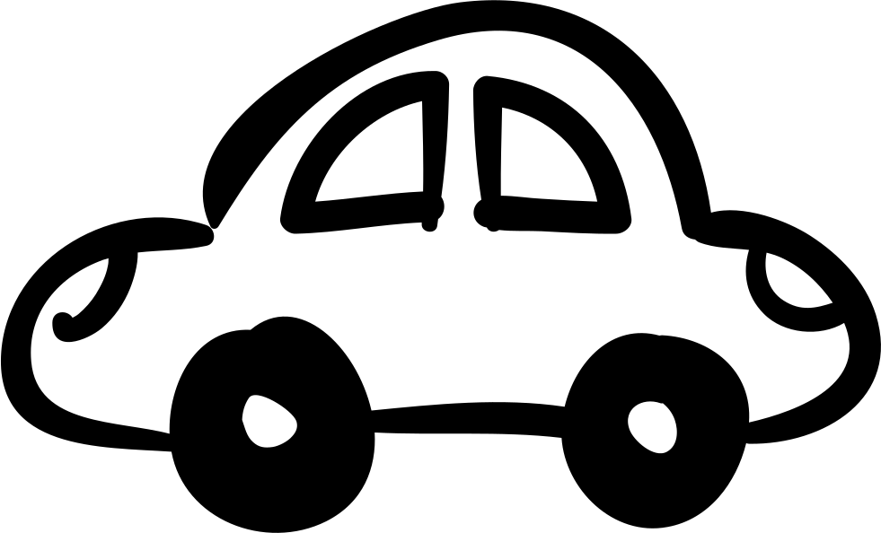 Rounded Handmade Shape Png Icon Free Download - Car (981x594), Png Download