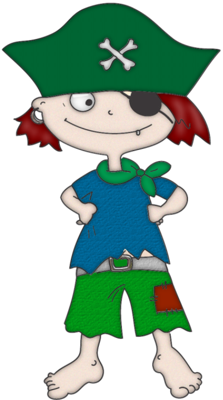 Pirata - Clip Art (447x800), Png Download