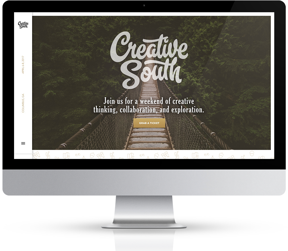 Creative South 2017 Desktop Website In A Imac Mockup - Disney Channel Disney Junior And Disney Xd (1000x901), Png Download