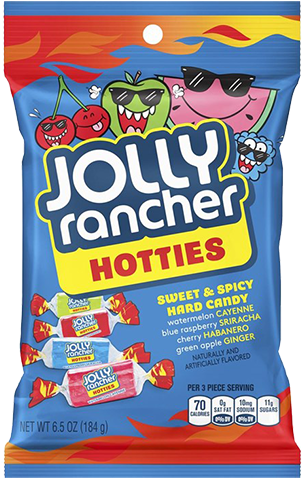 Jolly Rancher Hotties Sweet & Spicy Hard Candy - Jolly Rancher Hotties (500x500), Png Download