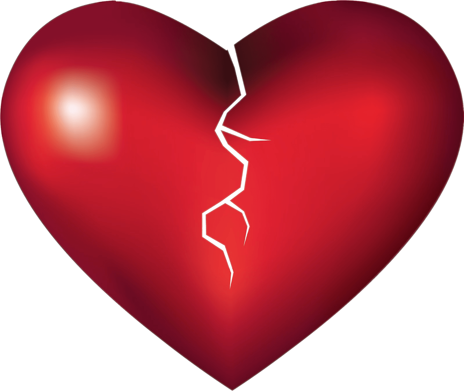 Breaking Heart Broken Heart Png Full Size Png Download Seekpng