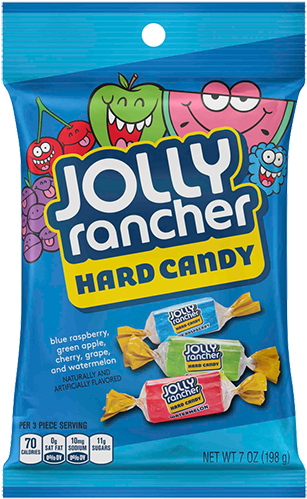 Jolly Rancher Hard Candy Original Flavors - Jolly Rancher Hard Candy 14oz (500x500), Png Download