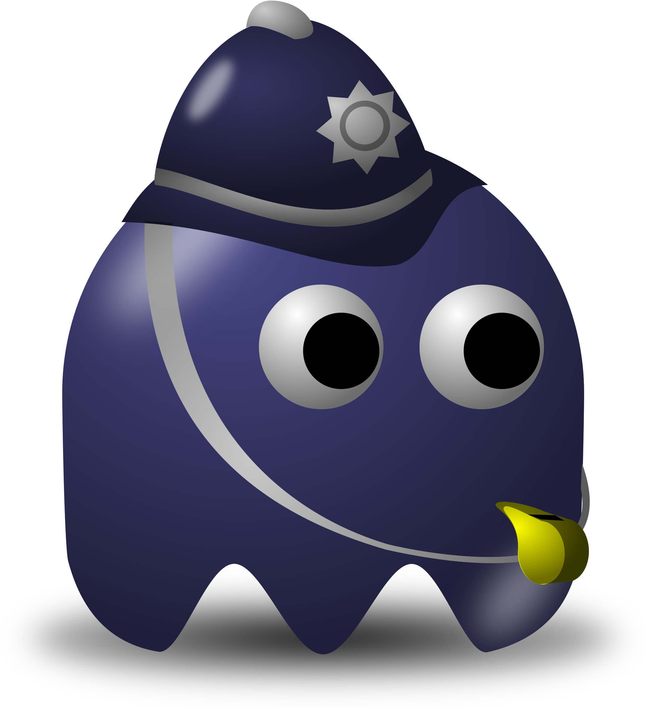 All Photo Png Clipart - Pac Man Ghost Blue (750x750), Png Download