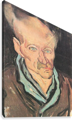 Images Of A Patient At The Hospital Saint-paul By Van - Poster Revolution Vincent Van Gogh Portrait (307x511), Png Download