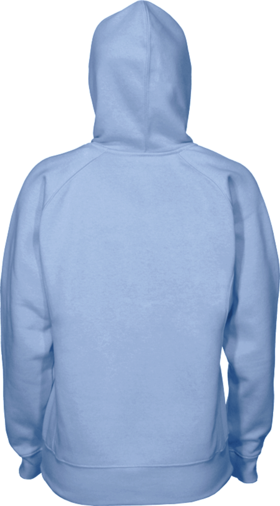 Jpg Royalty Free Library Back Of Yeni Mescale Co - Sky Blue Hoodie Back (550x993), Png Download
