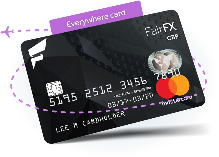 A Prepaid Card That Automatically Converts Your Pounds - Mastercard (730x544), Png Download