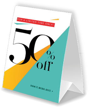 Tent Card (375x375), Png Download