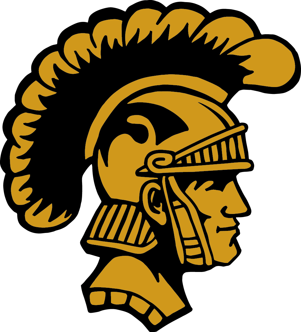 Carrollton Trojans - Carrollton High School Logo (1001x1106), Png Download