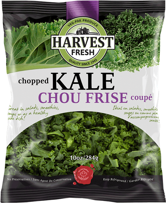 Favourite Recipes - Harvest Fresh Chopped Kale (1024x682), Png Download