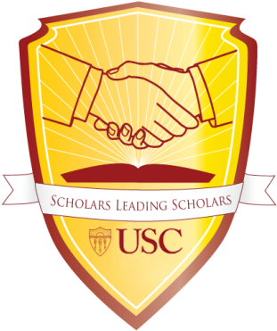 Sls Logo Smaller - University Of Southern California (350x400), Png Download