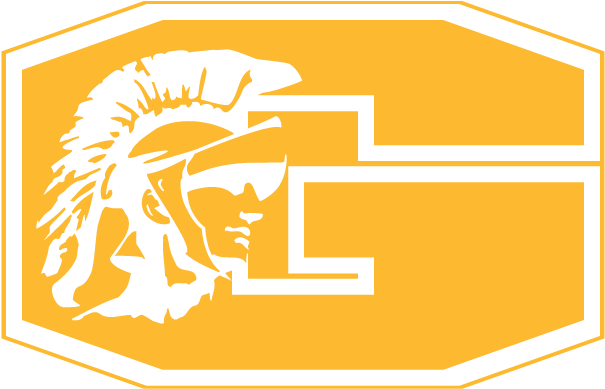 For Dark Backgrounds - Garner Trojans Logo (612x396), Png Download