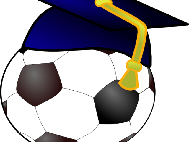 Graduation Clipart Soccer - Custom Soccer Ball Throw Blanket (640x480), Png Download