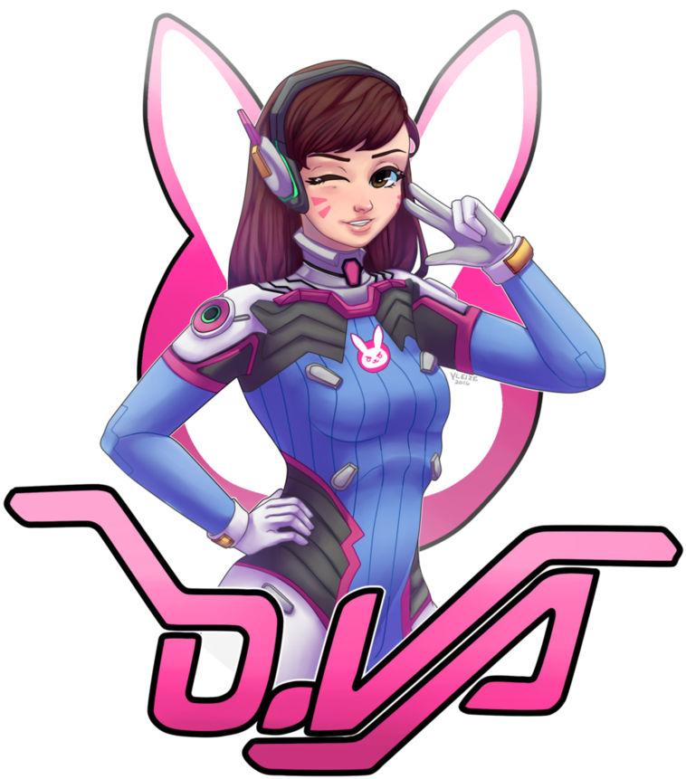 Winky Face By Vleize On Deviantart Svg Free Library - Winky Face D Va (883x905), Png Download