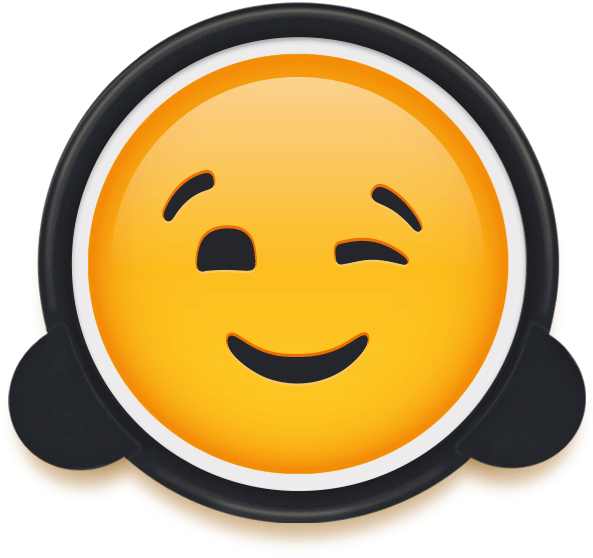 Carmoji Winky - Carmoji (597x591), Png Download