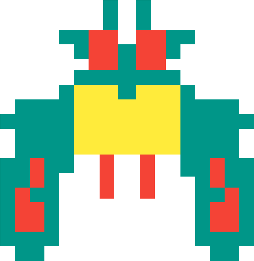 Boss Galaga - Galaga Png (1200x1200), Png Download