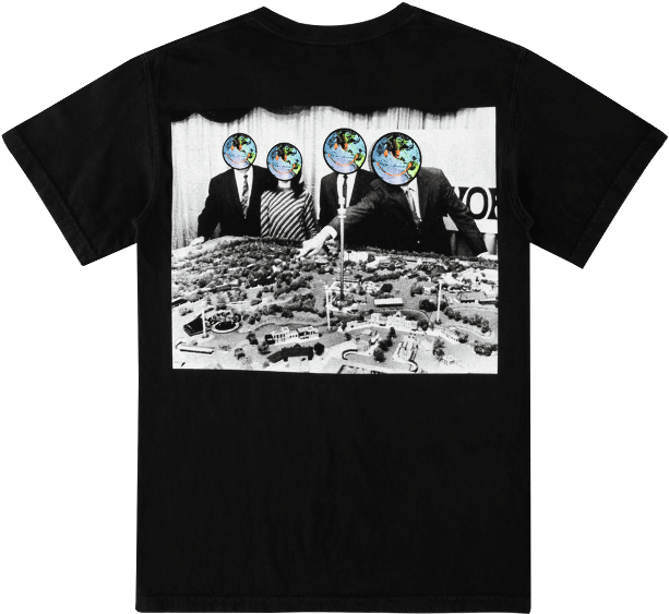 Astroworld Staff T Shirt (1000x600), Png Download