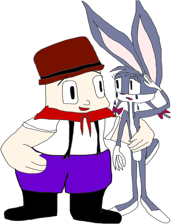 Elmer Fudd And Katie Bunny The Wacky Wabbit By 10katieturner - Elmer Fudd (1032x774), Png Download