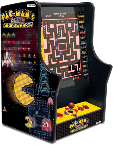 Pac Man's Arcade Party (417x500), Png Download