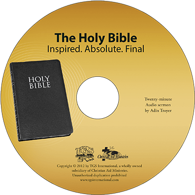 The Holy Bible Sermon Cd - Compact Disc (400x600), Png Download