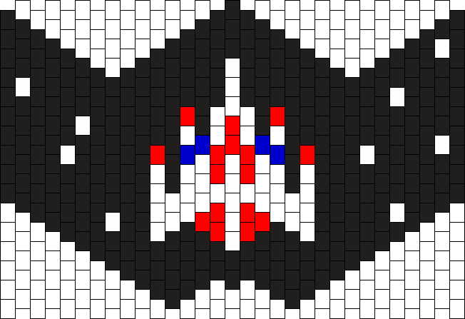 Galaga Kandi Mask - Galaxy Kandi Mask Patterns (652x447), Png Download