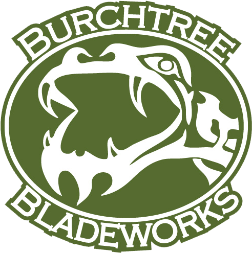 Bronze Rivet Galaga Pod - Burchtree Bladeworks Llc (522x547), Png Download