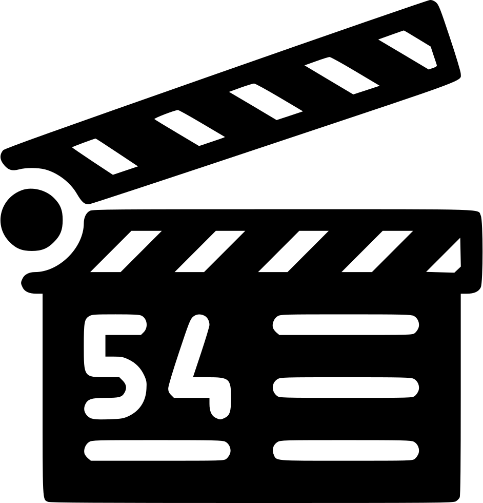 Film Clapper - - Film (942x980), Png Download