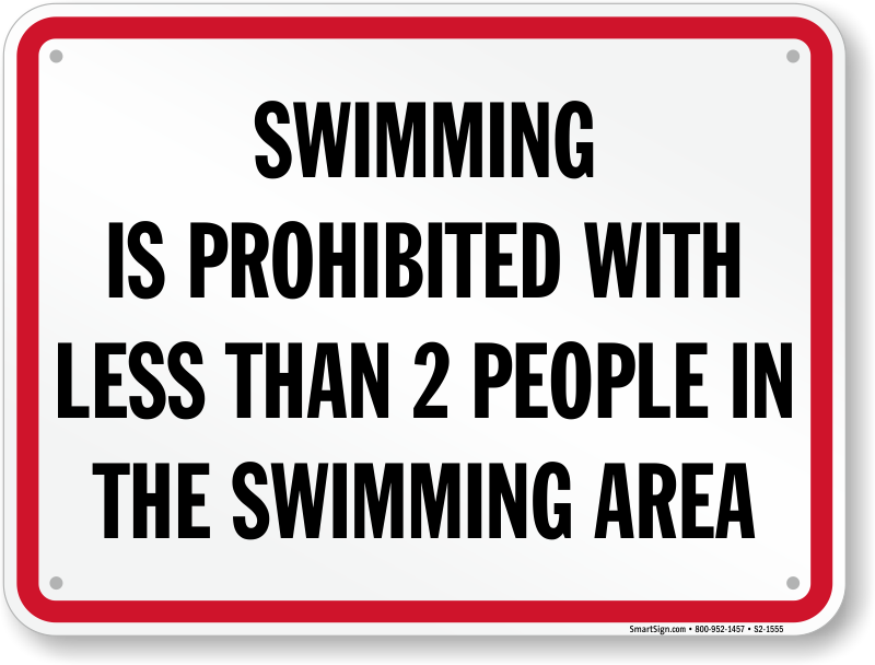 Swimming Prohibited Tennessee Pool Sign Swimming Prohibited - Foo Fighters Lyrics Qoutes (800x608), Png Download