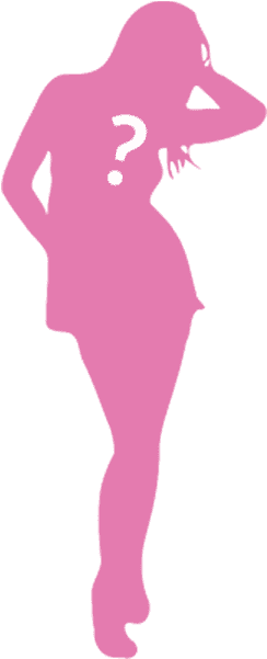 Woman Silhouette (290x600), Png Download