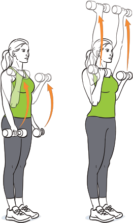 Do 10 Reps, Then Increase Reps By 5 Every Set - Cartoon (600x500), Png Download