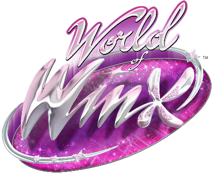 Wow Logo - Winx Club World Of Winx Logo (418x342), Png Download