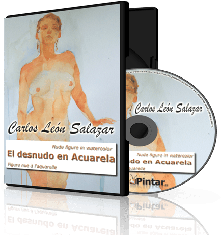Carlos Leon Salazar Dvd El Desnudo En Acuarela - Documentary Film (500x500), Png Download