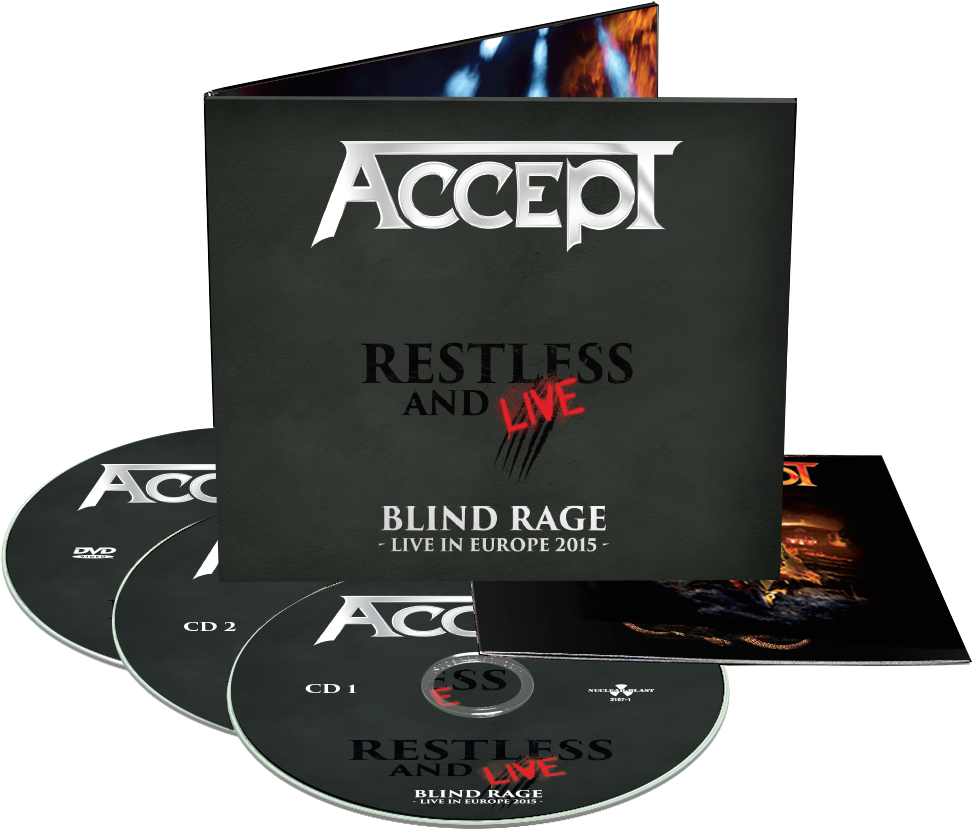Restless & Live - Accept Restless & Live (1000x1000), Png Download
