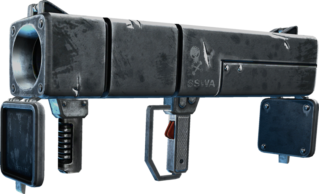 Rocket Transparent Tf2 - Saints Row Rocket Launcher (1075x654), Png Download